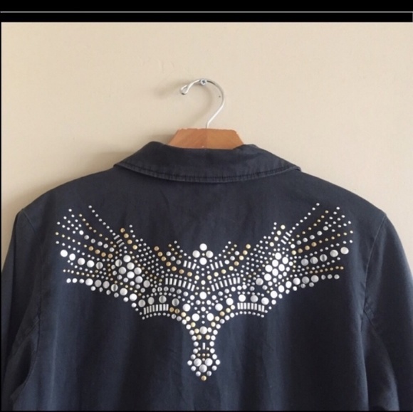 H&M Embellished Military Jacket - Picture 2 of 4